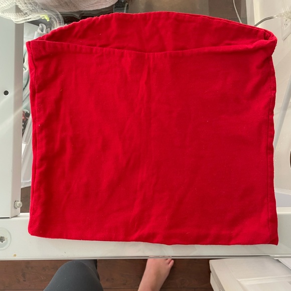 Red Tube Top - Picture 2 of 2